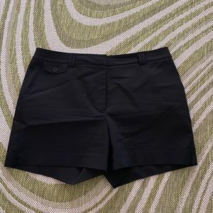 White House Black Market 5” Black Shorts